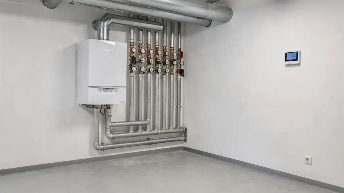 Heizungsanlage im Keller als Motiv zum Thema Heizkosten pauschal abrechnen